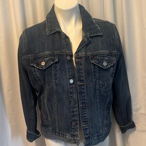 Lucky Brand Dark Blue Jean Jacket
